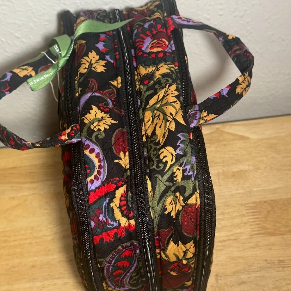 Vera Bradley Ultimate Travel Case in Midnight Garden Paisley NWT - Picture 10 of 10